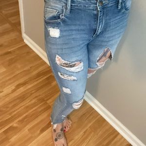 Fashion Nova Distressed Jeans 9